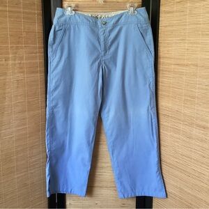 The North Face crop pants Sz 6 A5 Series blue capris